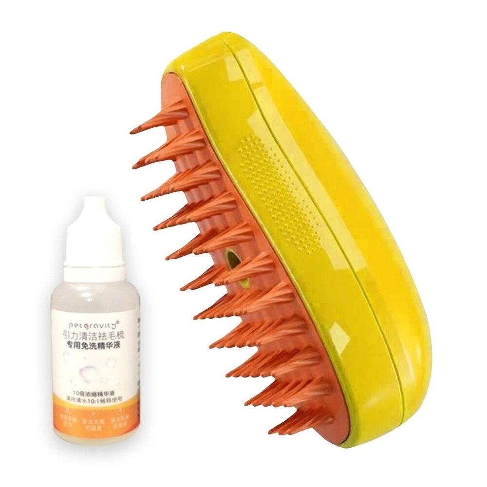 Паровая щетка для кошек и собак, электрический спрей, противоразлетающиеся волосы, кошачьи щетки, расческа для ухода за домашними животными, зарядка от USB, массажная расческа для кошек, расчески для удаления волос, уход за домашними животными