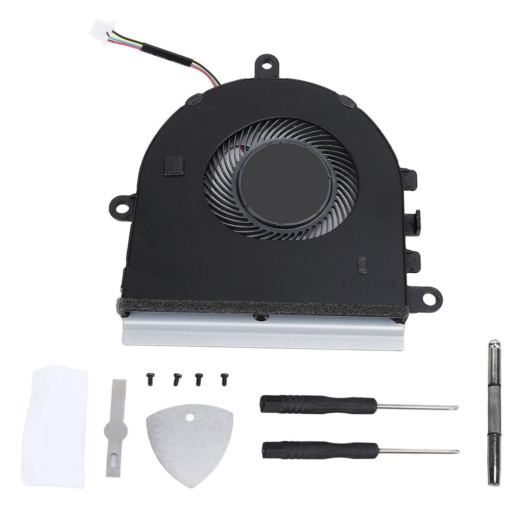 Вентилятор охлаждения ЦП 4-контактный разъем питания Замена Вентилятор кулера ЦП для ноутбука с инструментом для ремонта для 15