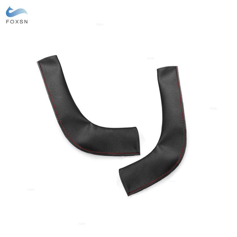 Черные автомобильные аксессуары, центральный подлокотник, ручка из микрофибры, кожаный чехол, отделка для Porsche Cayenne 2011 2012 2013 2014 2015