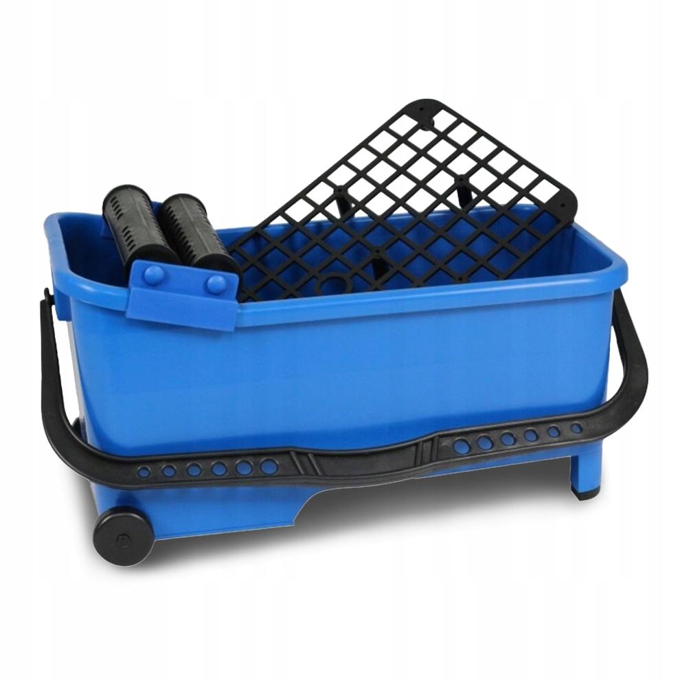 Kubala Mini Tiling Bucket 9907 - (16L Tiling Bucket, Grid, Wheels (2 Pieces), Rollers)