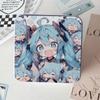 Креативные Периферийные Квадратные Маленькие Железные Коробочки Hatsune Miku Коробка для Хранения Милая Мультяшная Девочка Резинка Портативная Мини-Коробка для Хранения Подарок