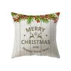 Christmas Theme Decorative Printing Pattern Cushion Cover Home Living Room Sofa Decorative Pillow Pillow Cover