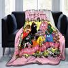 1pc, Barbapapa 40th Anniversary Edition, Home Decor Blanket, Throw for Sofa, Couch, Bedroom, Living Room, Travel, Camping, Car, Beach, Office Nap, Gif