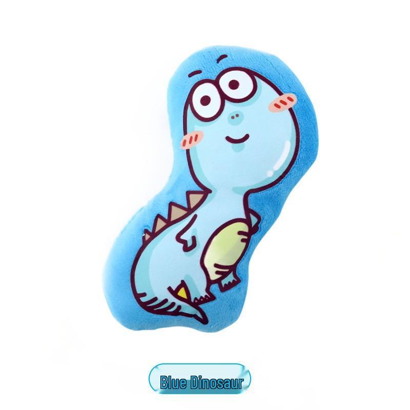 Плюшевый мячик-погремушка для собак - Милая звучащая игрушка для снятия щенячьей скуки