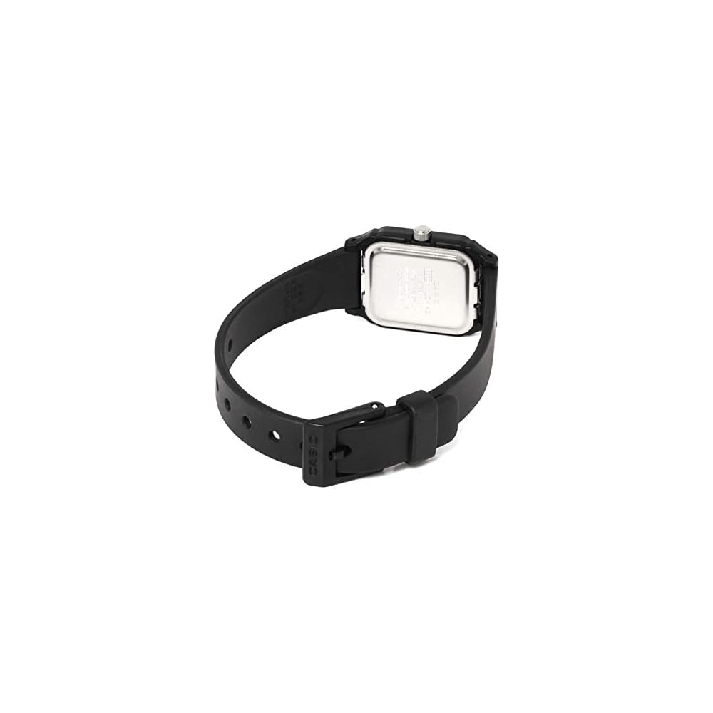 Casio Standard LQ-142E-9A Women's Analog Watch Basic Simple Rubber Black