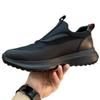 Men's shoes autumn new sports shoes casual running shoes lightweight soft sole one pedal thick sole