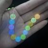 6/8/10/12mm Acrylic Mix Color Luminous Beads Round Loose Beads For Jewery Making DIY Necklace Bracelet Earring