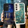 Чехол для телефона для Samsung Galaxy A17 A16 A15 A14 A13 Ван Гог Масляная живопись Эстетика A56 A36 A26 A55 A35 A25 A54 A34 A24 A53 A33 A