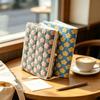 Floral Design Fabric Book Jacket Reusable Fabric Book Sleeve Fabric Notebook Protector  Summer