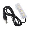 Aquarium Light USB Charging Plastic Fish Tank LED Light for Aquatic Plants LandscapeYellow