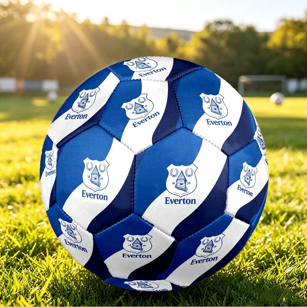 Футбольный мяч Everton Football, размер 5, с принтом, противоскользящий, для взрослых, сувенир для футбольных фанатов