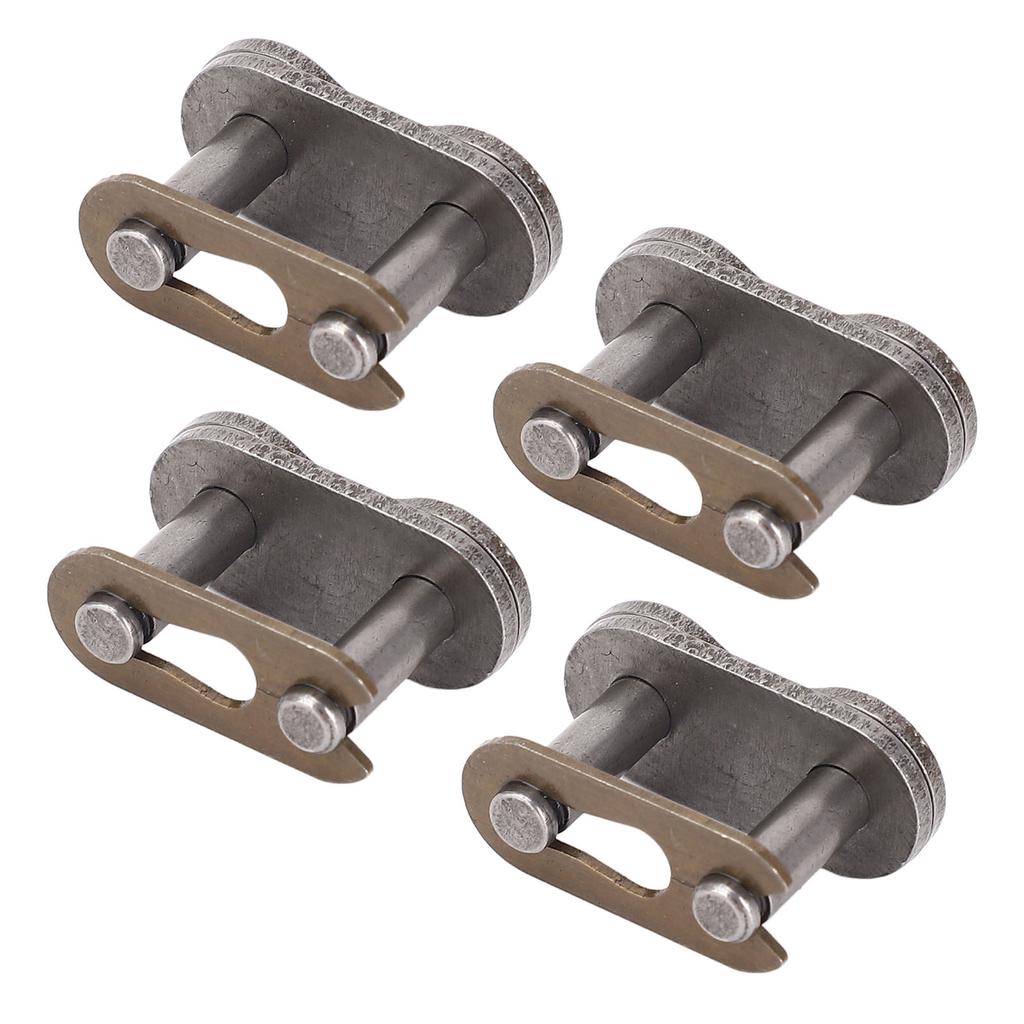 10 шт. Соединитель звена цепи 420 Марганцевая сталь Быстросъемный Мотоциклетный соединитель звена цепи Приводной соединитель