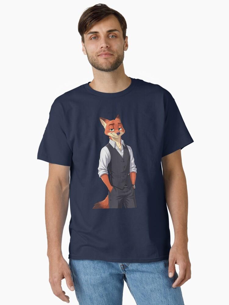 Zootopia Zootopia Nick Wilde Character – Zootropolis Fox Movie Art Classic T-Shirt