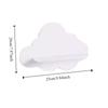 Durable Floating Shelf Minimalist Cloud Shape Shelf Home Decorative Wall Storage Rack  Bedroom