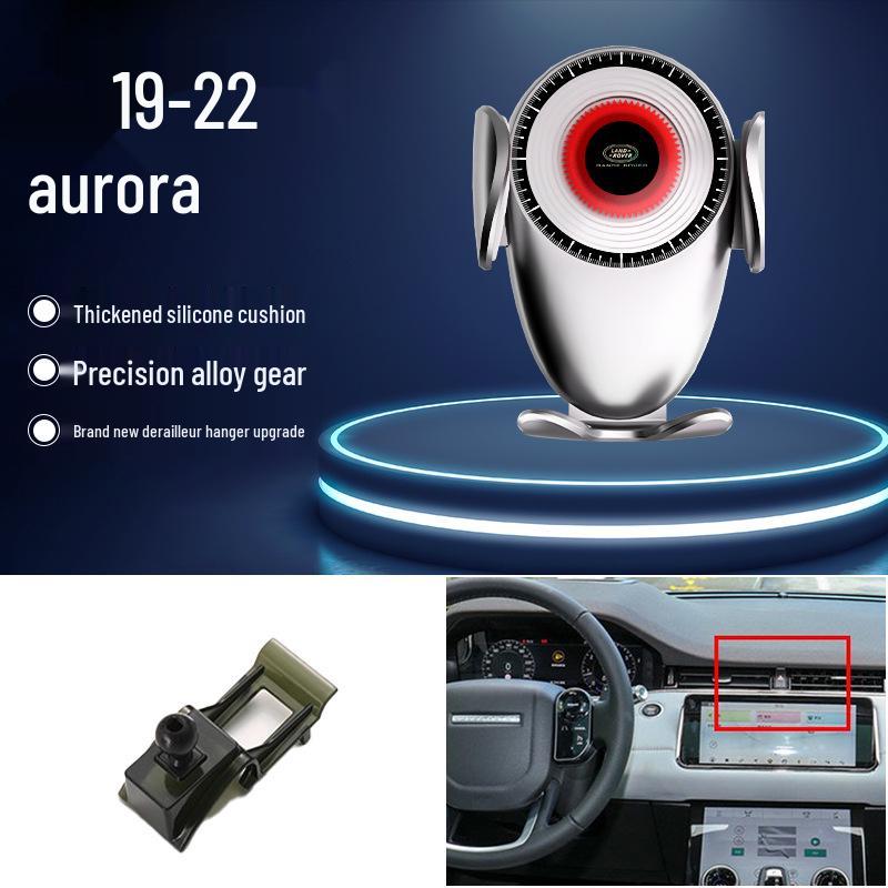 Навигационный гравитационный держатель для телефона Land Rover для Range Rover Sport, Discovery, Evoque, Velar, Defender - Специальное издание.