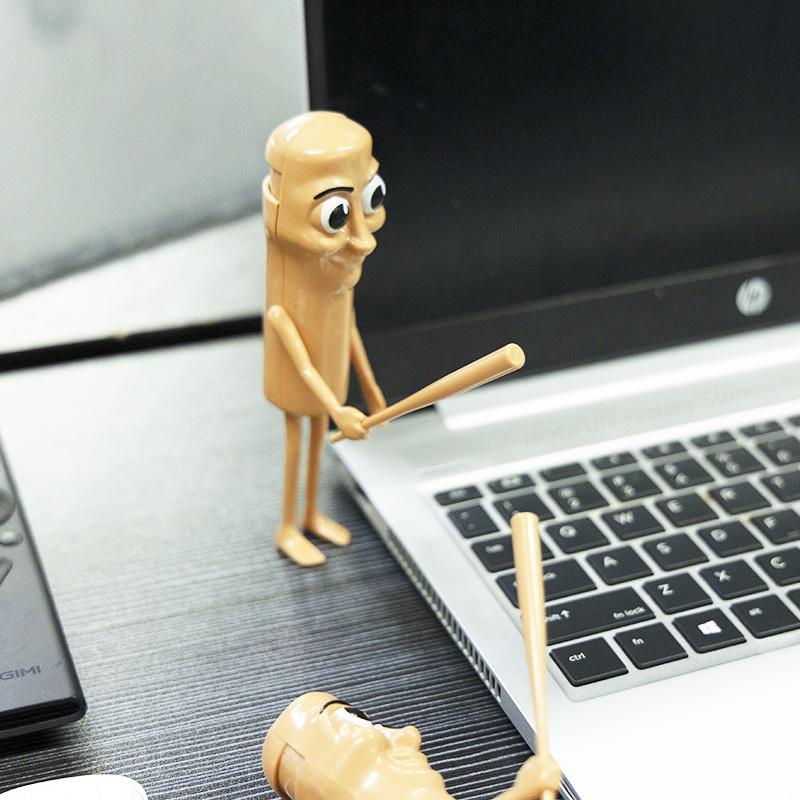 Figurine Tungtungsahur Figure Desktop Decoration Articulated Tralalero Tralala Figure Ornament Funny Doll 3D Printed ToySh