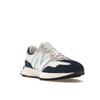 New Balance 327 Темно-синие светло-синие кроссовки унисекс белые MS327NF
