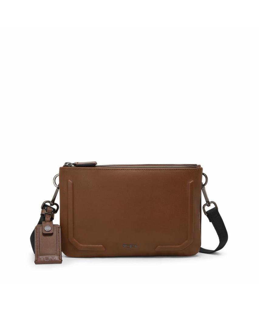 Tumi Harrison Bardeen Clutch Bag Cognac Bombe_06302055Cgbm