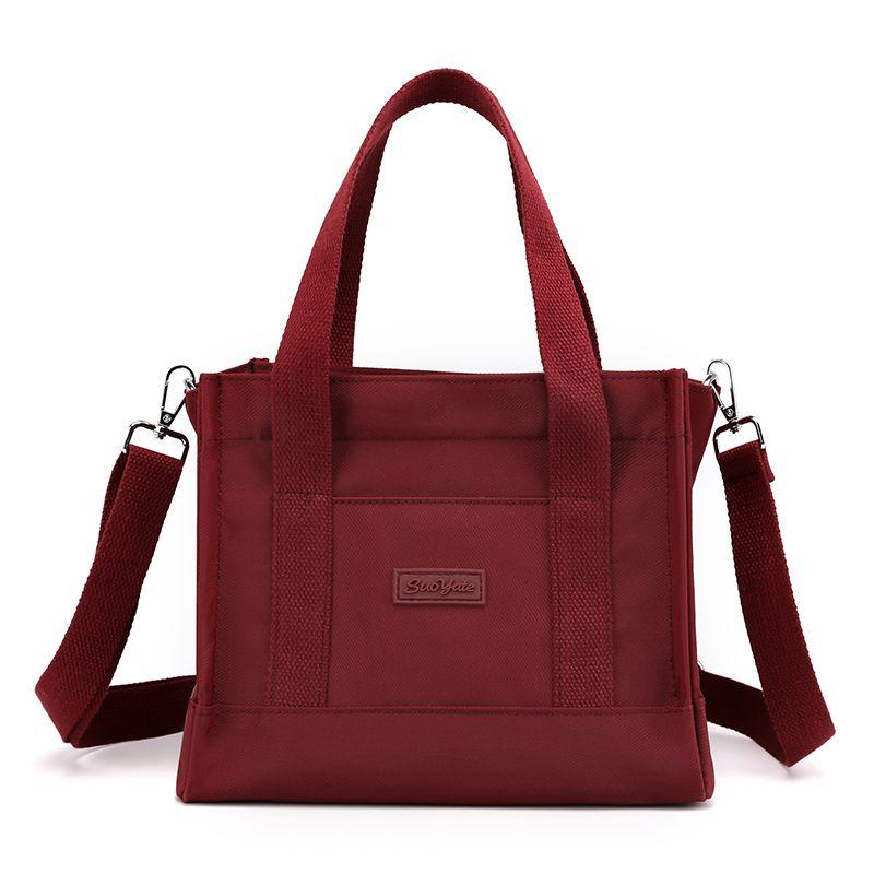 Маленькая женская большая сумка на молнии, холщовая женская сумка, холщовая маленькая сумка для покупок, портативная маленькая сумка для хранения книг для девочек