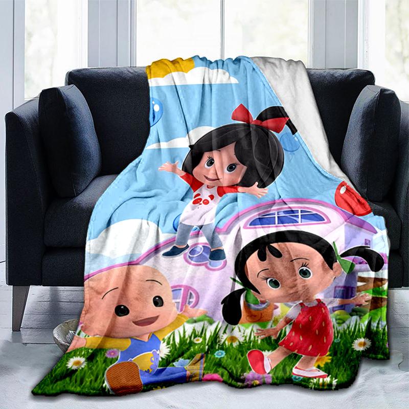 Cleo And Cuquin Blanket Suitable for Sofas, Beds, Offices, And Camping - Perfect Gift for Halloween Christmas
