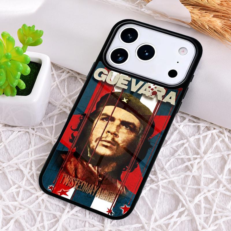Чехол для телефона Че Гевара для iPhone 17 Air 16 15 11 12 14 13 Pro Max Ударопрочный чехол