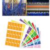 300Pcs Waterproof Cable Labels Self-Adhesive Cable Labelling Label Stickers for Cable Marking Classification