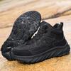 39-47 Мужские Большие Размеры Модные Высокие Кроссовки Для Похода На Открытом Воздухе Кроссовки С Флисовым Утеплителем Хлопковые Ботинки Для Снегоступов