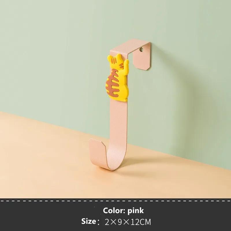 1 шт. Крючок на заднюю сторону дверцы шкафа, без сверления, для ванной комнаты, многофункциональный крючок для хранения, крючок для халата для ящика