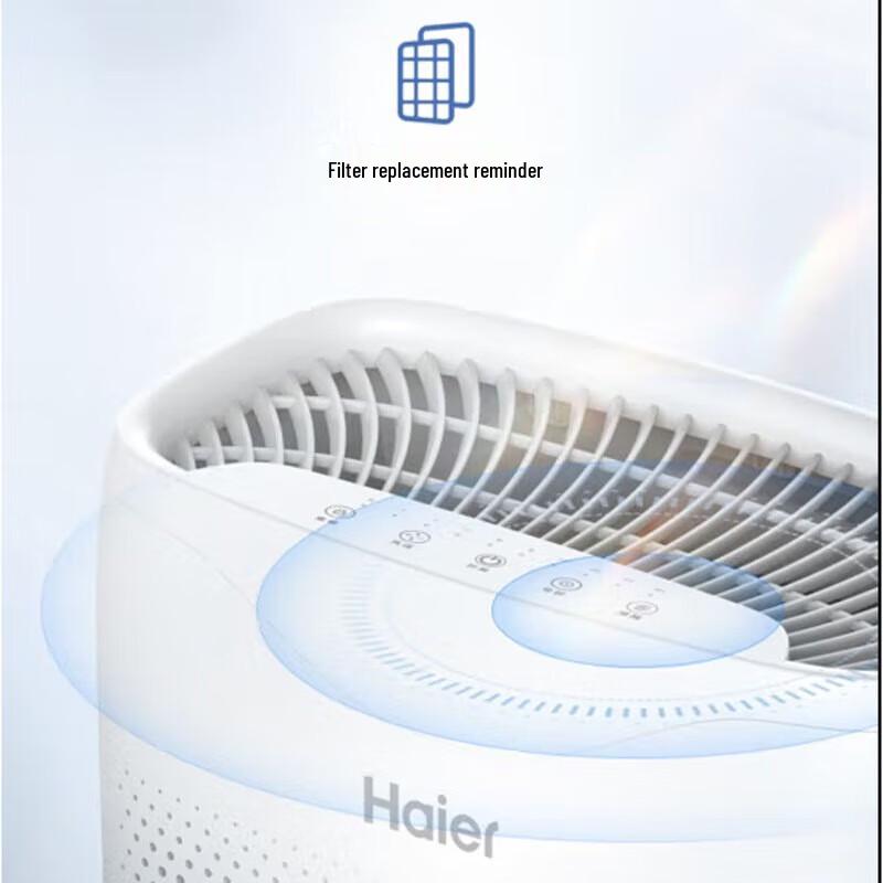 HAIER Очиститель воздуха и приточная установка KJ200F-M900A, китайская вилка (адаптер в комплекте)