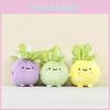 Creative Cabbage Plush Keychain Adorable Kohlrabi Doll Bag Charm Accessory Purse