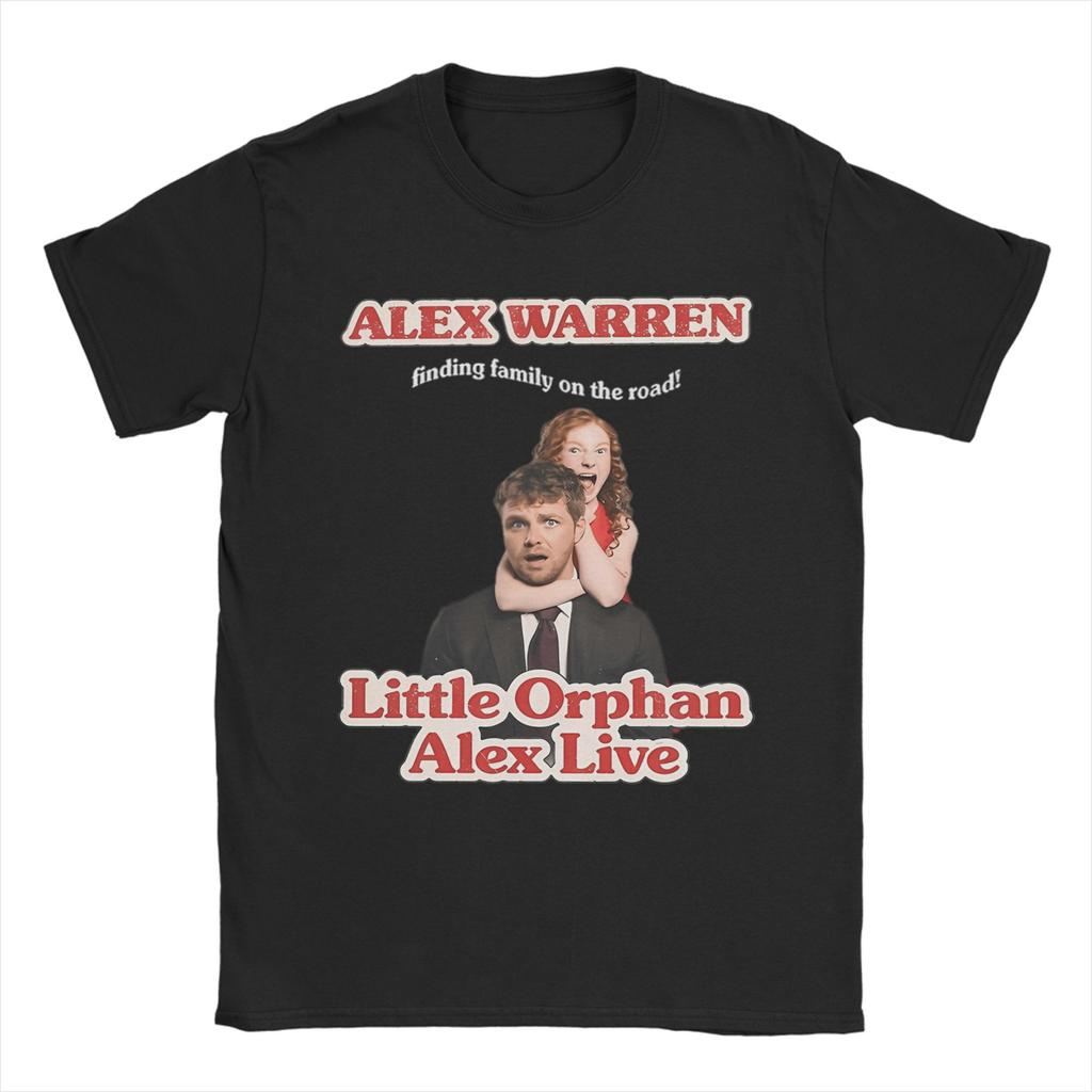Mens TShirt Alex Warren Tour Vintage Cotton Tees Short Sleeve T Shirt Round Neck Clothes New Arrival