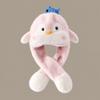 Thickned Balaclava Hat Cold Proof Warm Hat Creative Ear Protection Cap  Children