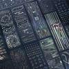3D стикеры PET «Сахарная Поэзия»: Универсальная коллекция элементов для журнала