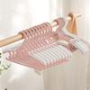 BOOFLYII Baby Set of 10 Kids No Space Многоцелевой Тип хранения Вешалка, Детская Вешалка, Нескользящая, Вешалка, Марк, Телескопическая, Экономия, Толстая,