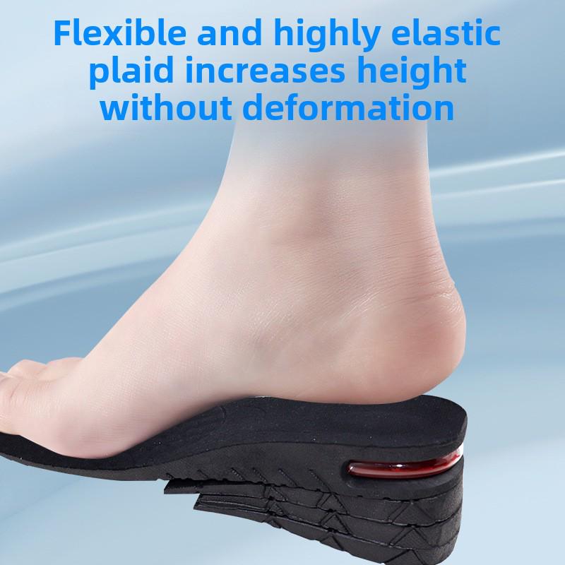 Многослойные съемные стельки, увеличивающие рост: Невидимая воздушная подушка для мужчин и женщин