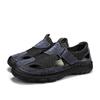 Outdoor Trendy Sandals Summer Mesh Hollow Casual High Quality Handmade Breathable Casual Shoes Summer Thick Bottom Men's Large