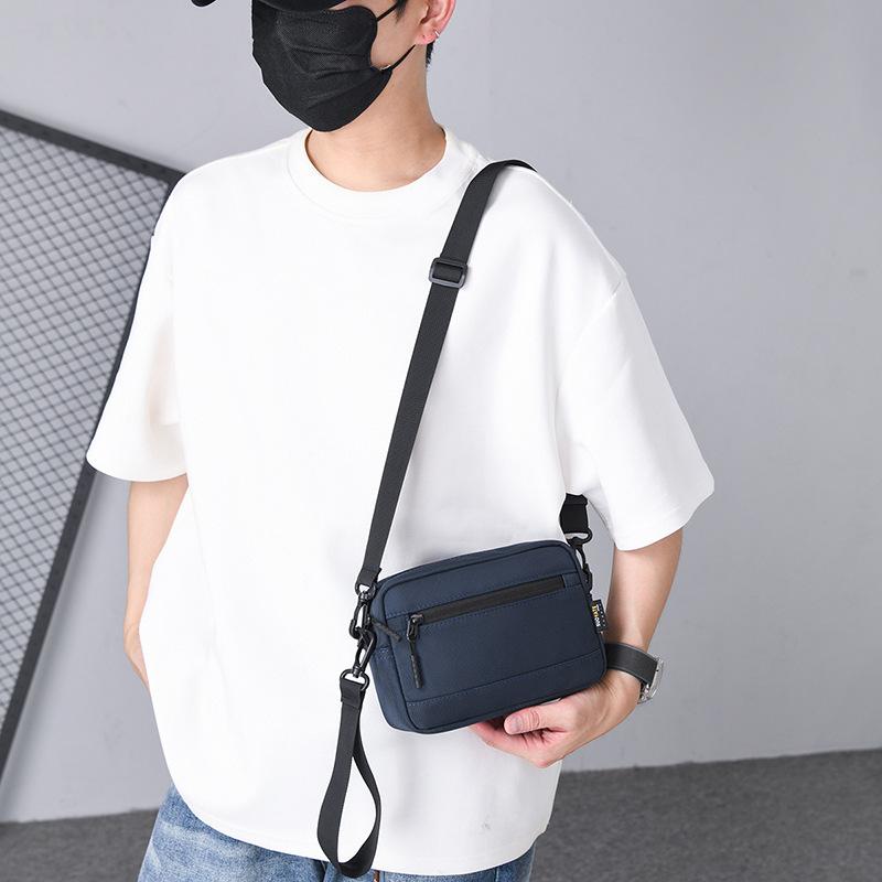 Мужская наплечная сумка водоотталкивающая сумка кроссбоди для мобильного телефона
