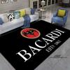 Bacardi Rum Ковры и коврики Модная 3D печать Гостиная Спальня Большой мягкий ковер Большой коврик для дома Детская комната Напольный коврик