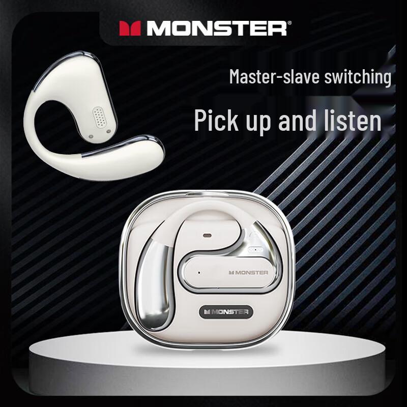 Беспроводные Bluetooth-наушники Monster с открытым ухом для спорта