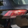 Аксессуары для подтяжки лица Tiguan, защитная пленка для автомобильных фар, черная прозрачная, против царапин, авторемонт