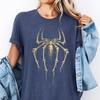 Vintage Spider Graphic Shirt, Pump Cover Spider Shirt, Retro Training T-Shirt, Spider Gothic Shirts, Retro Hero Shirt, Dark Art Top