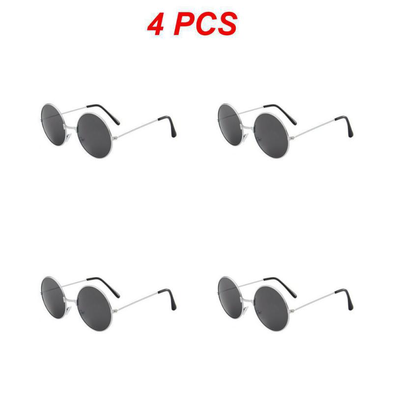 2/4/6PCS Shades Vintage Tac Lens Material Retro Unisex Gafas Sol Mujer Mens And Womens Fishing Camping Goggles Personality