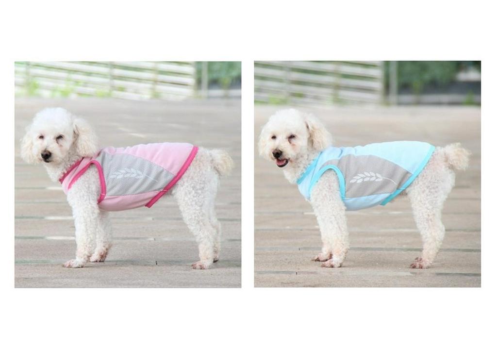 Chong Ta Reflective Cooling Dog Vest for Corgis & French Bulldogs - Summer Thin Style, All Sizes Available