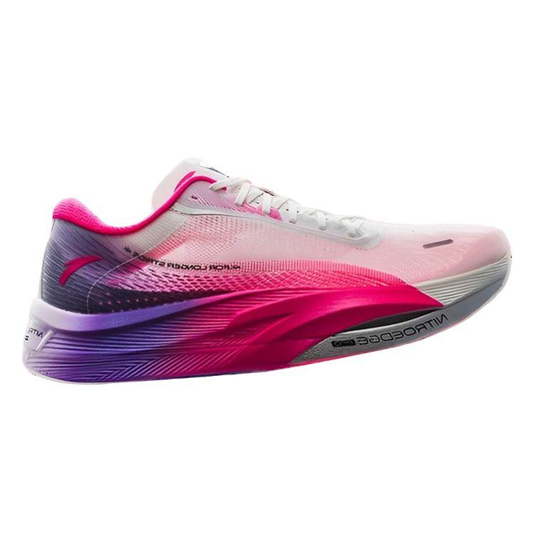 Anta Кроссовки женские C202 5 GT Pro Shock Absorbing Non-Slip Durable Low-Top с низким верхом, белые, красные, фиолетовые 122355561-1