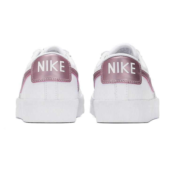 Nike Кеды Blazer 77 из синтетической кожи, легкие, нескользящие, износостойкие, низкие, детские, для скейтбординга, DA4074-105