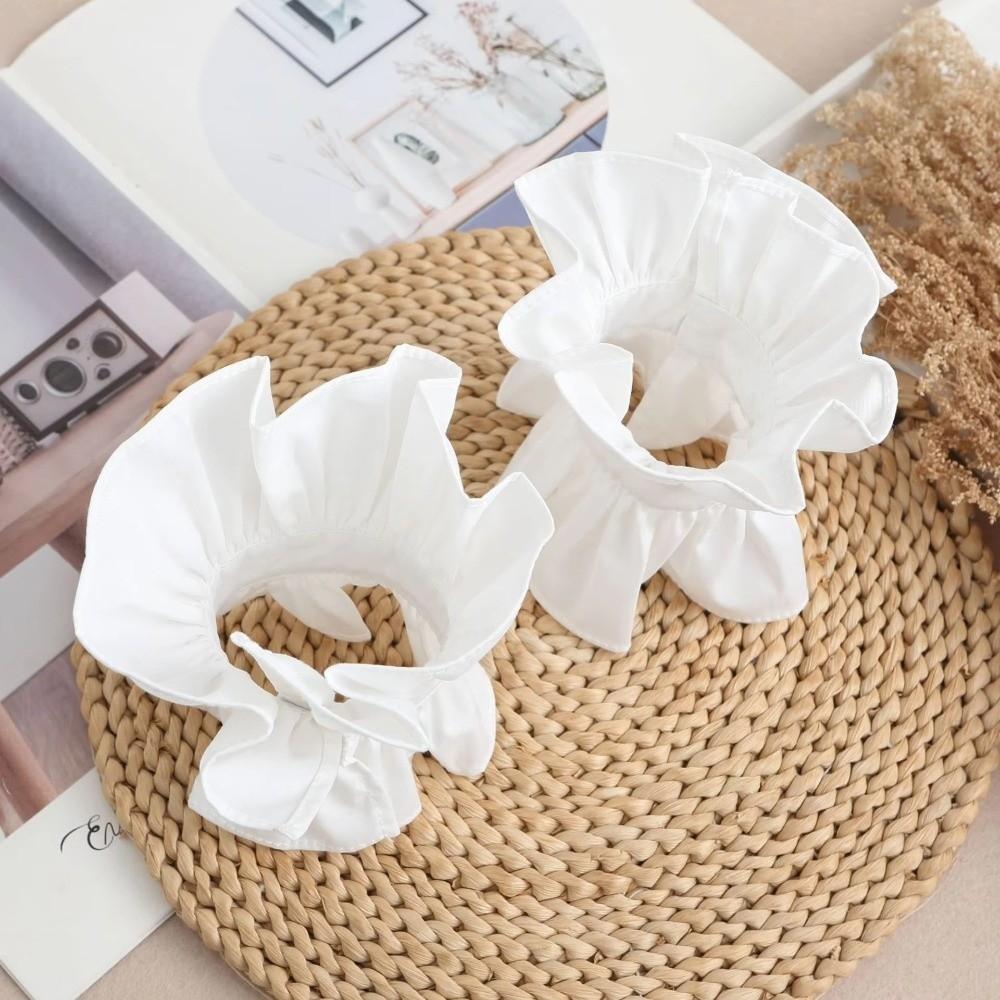 Ruffle Edge False Sleeve Cuffs Detachable Wrist Cuff New Clothing Accessory Daily Accessory