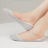 Женские невидимые носки-лодочки, летние силиконовые нескользящие модные носки до щиколотки, низкие женские однотонные хлопковые дышащие носки