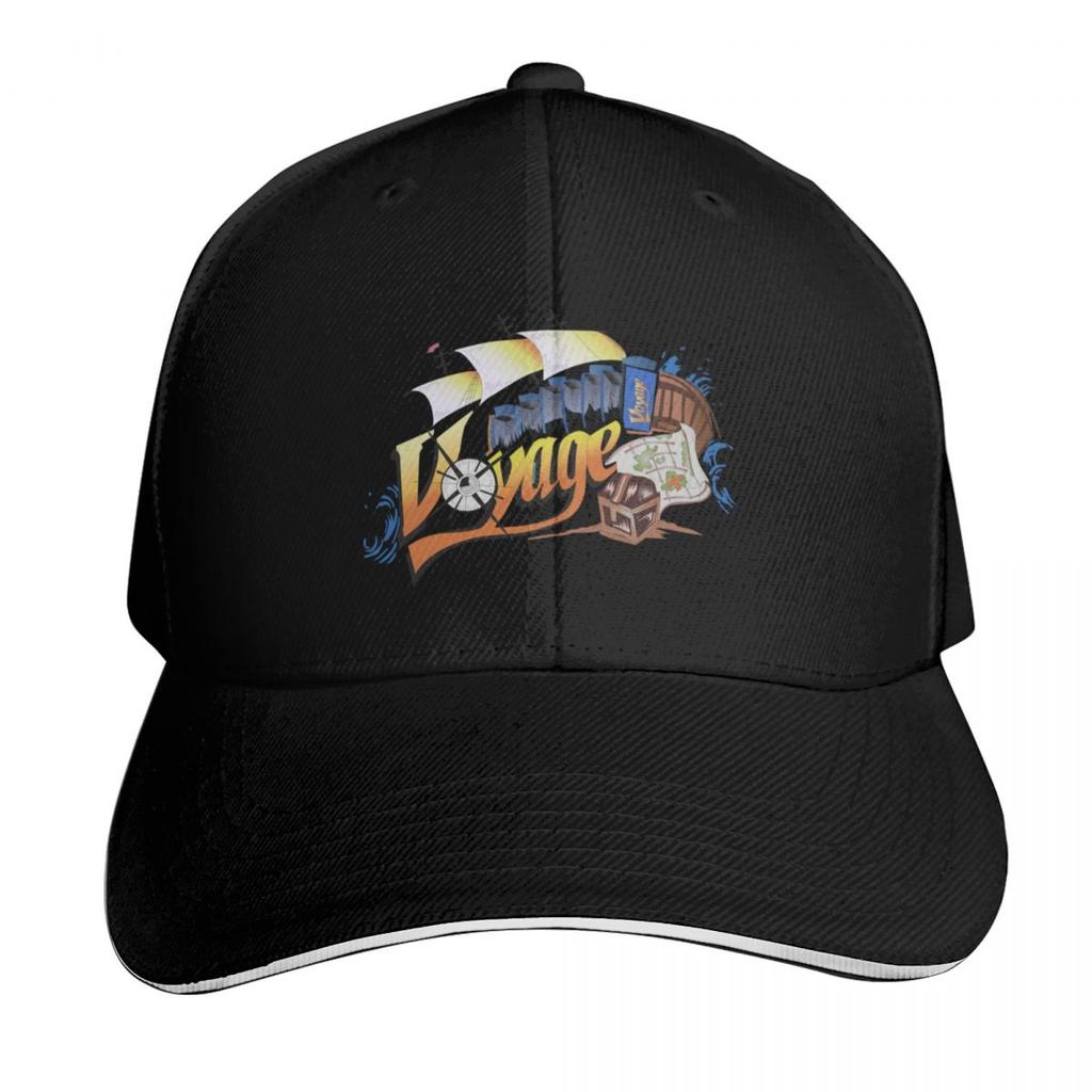 Voyage Design Baseball Cap Streetwear Hip Hop Trendy Vintage Retro Embroidered Lightweight Packable