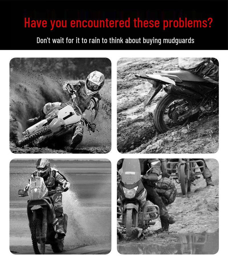 DUKE RC390/DUKE390 Rear Fender Mudguard Water Deflector