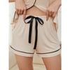 Комплекты домашней одежды Кардиган Рубашка с короткими рукавами Шорты Летняя пижама для женщин